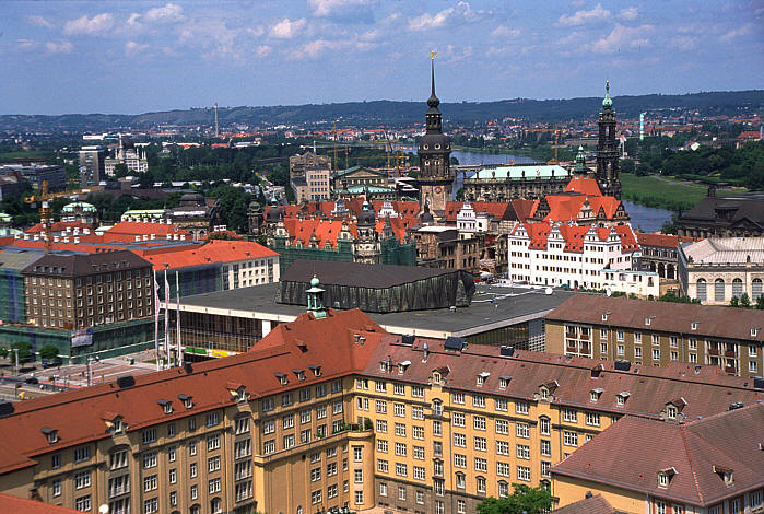 Blick vom Rathausturm