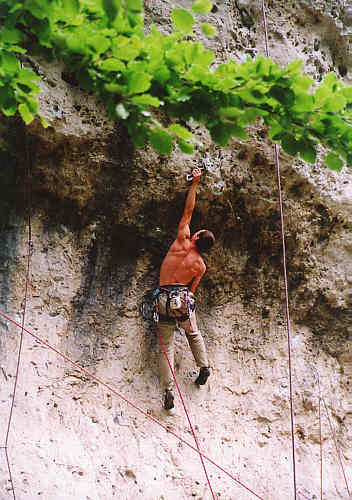 Kletterer am Wei�enstein